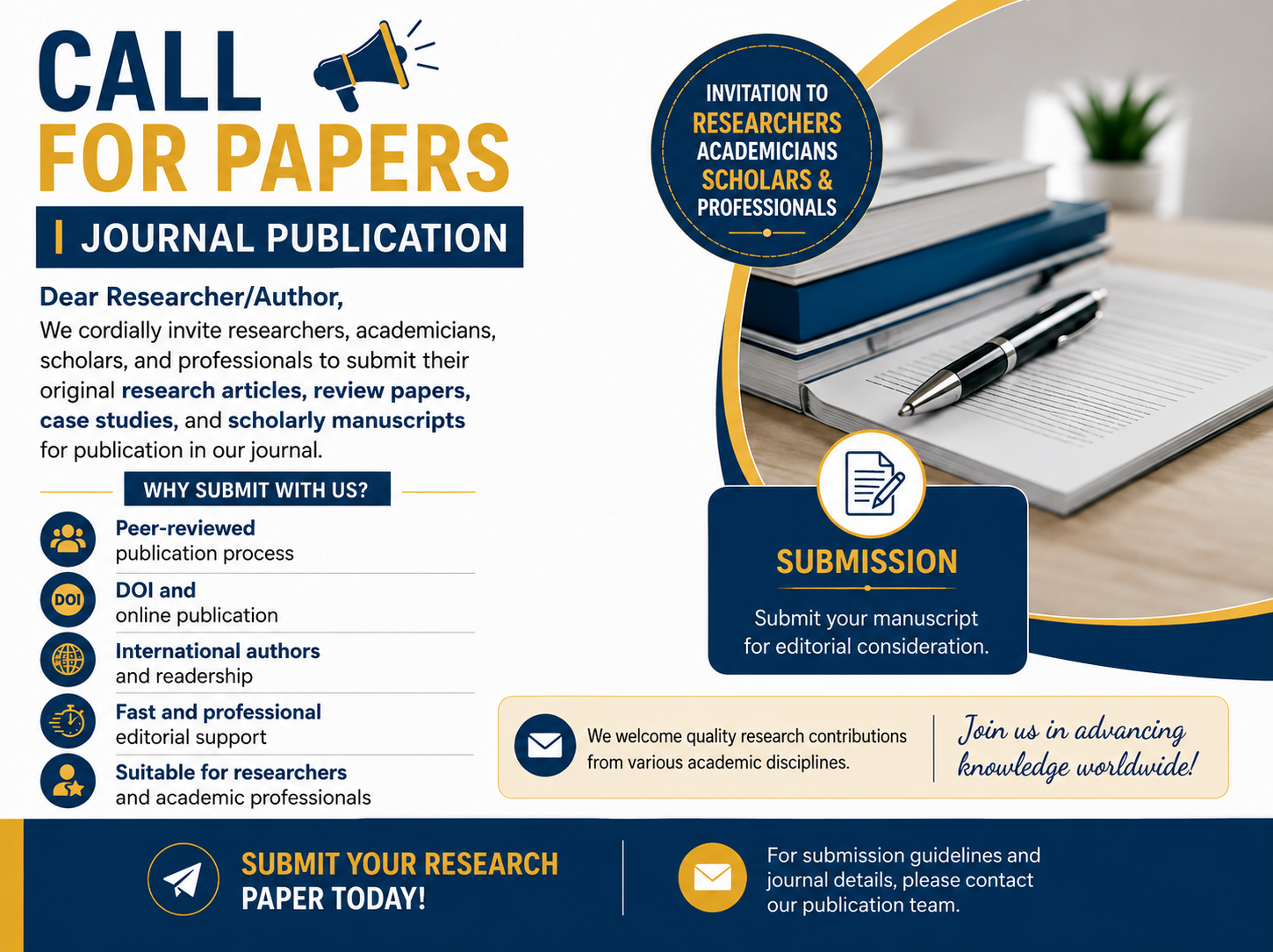 Publication support information