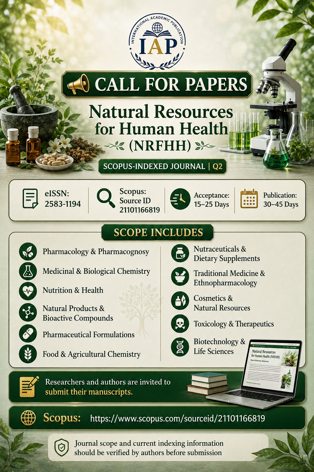 Natural Resource for Human Health